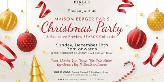 Maison Berger Paris Christmas Party