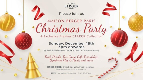 Maison Berger Paris Christmas Party