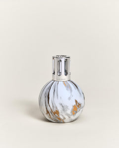 Marbrure Lamp - Blanche