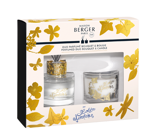 Lolita Lempicka Premium Boxed Set - Transparent catalytic lamp & Home  Fragrance - Maison Berger Paris