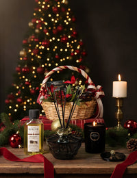 Kali Scented Bouquet & Candle Gift Set - Noir