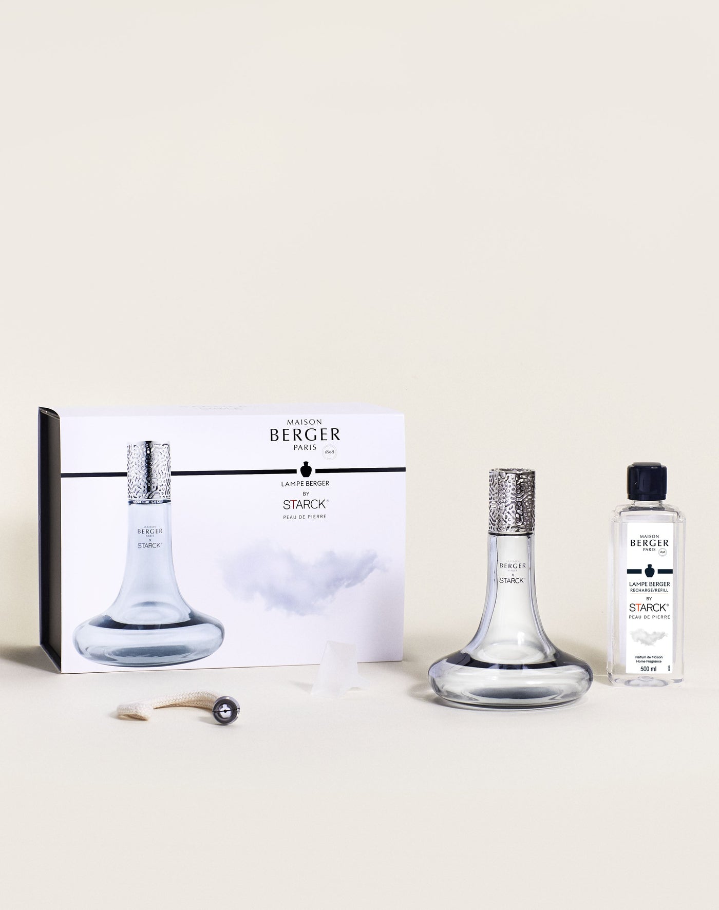 Grey Lampe Berger Gift Set by Starck