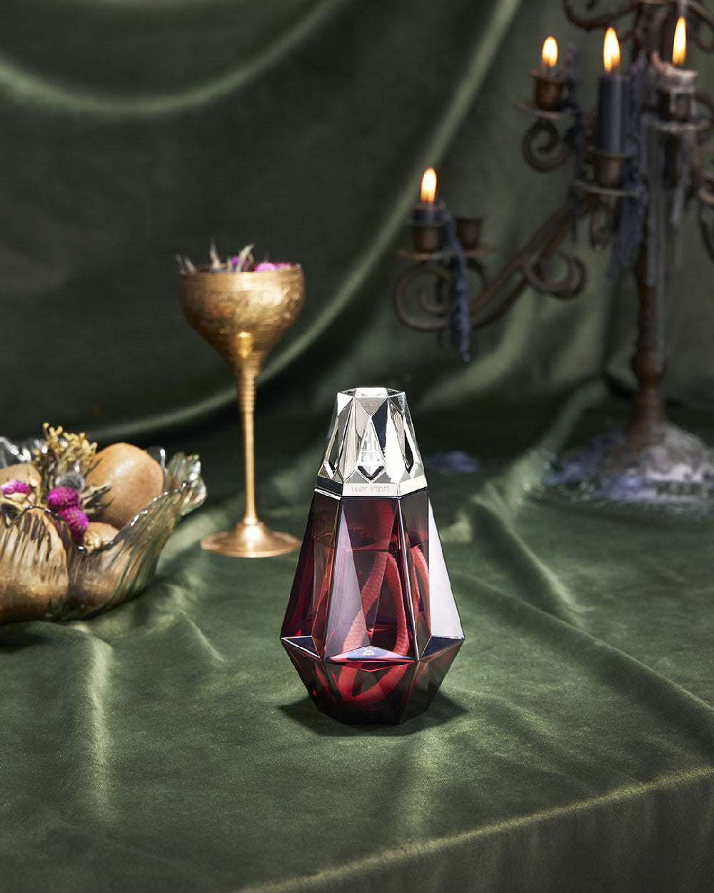 Garnet Prisme Lamp Gift Set
