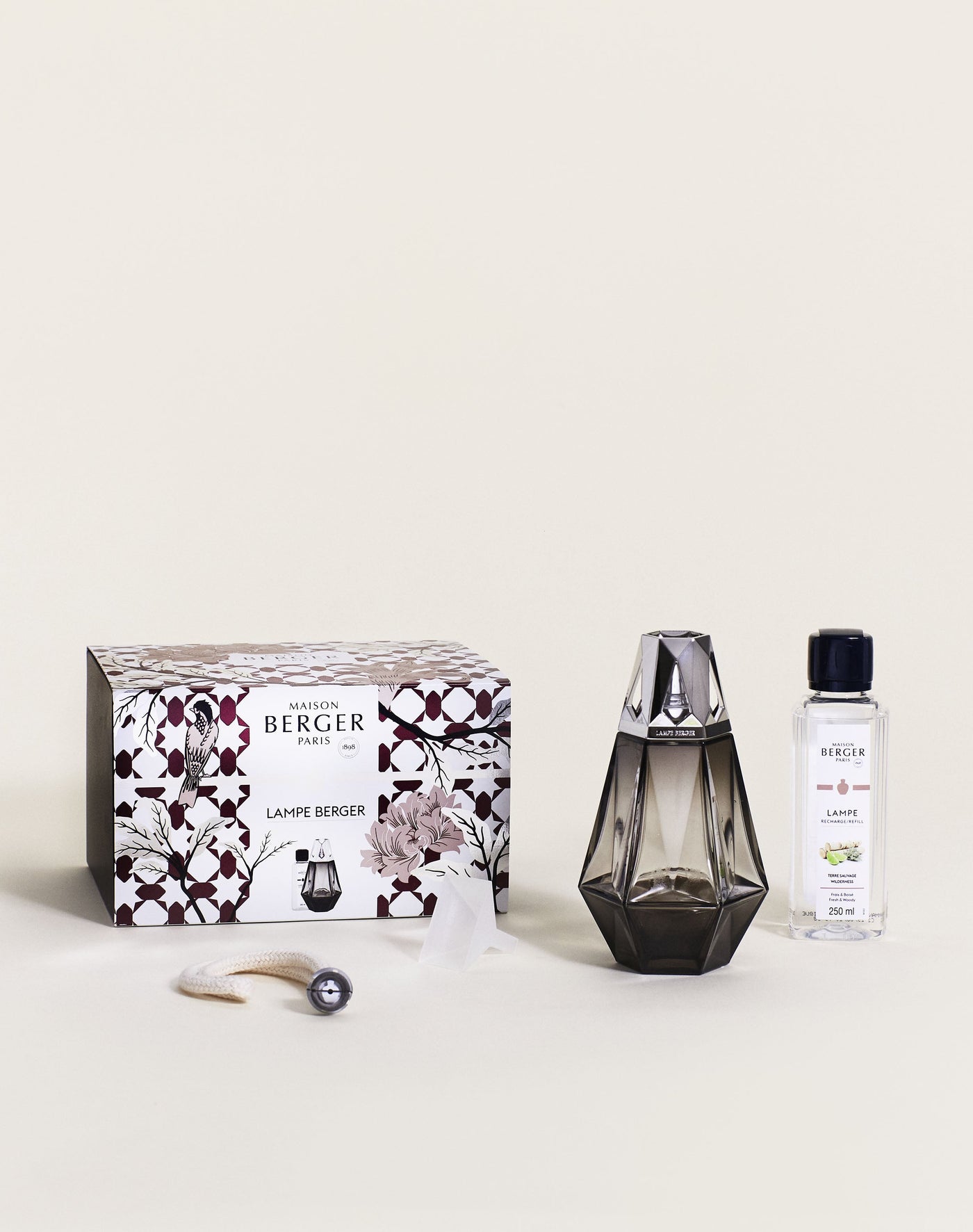 Black Prism Lamp Gift Set