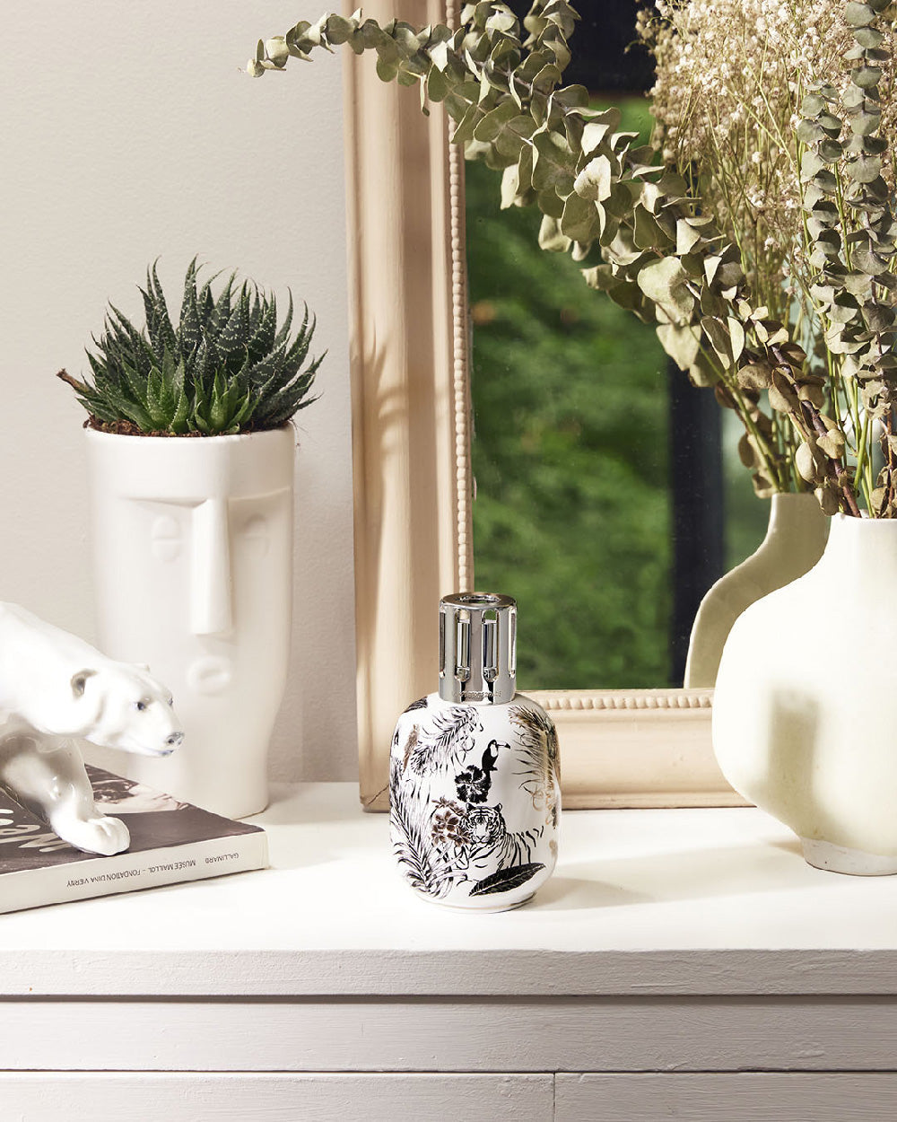 White Jungle Lampe Berger