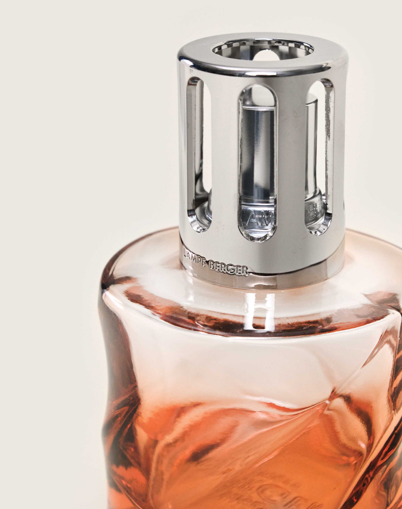 Spirale Rose Ambre Lamp Gift Set