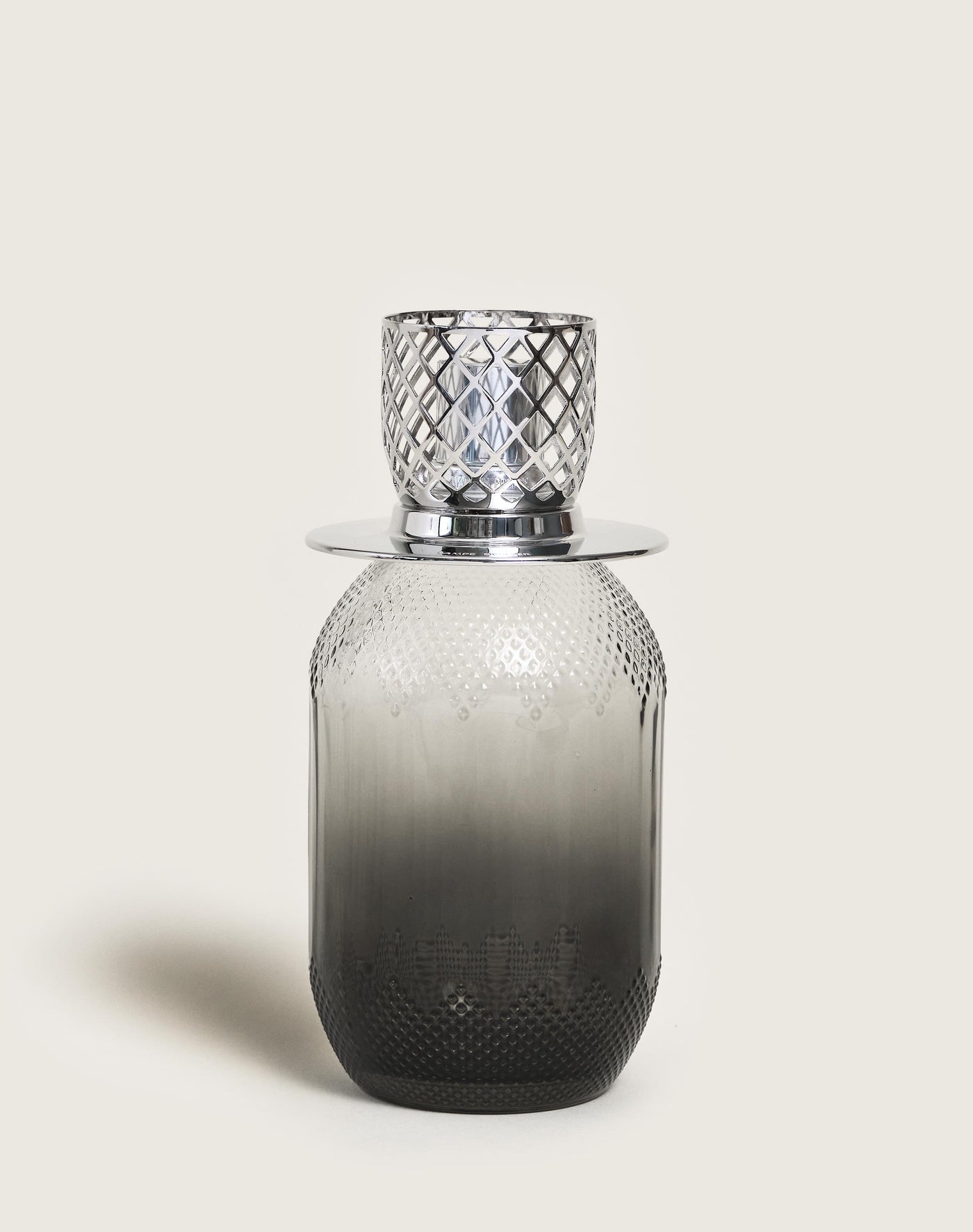 Glacon Grey Lamp Gift Set with Pure White Tea