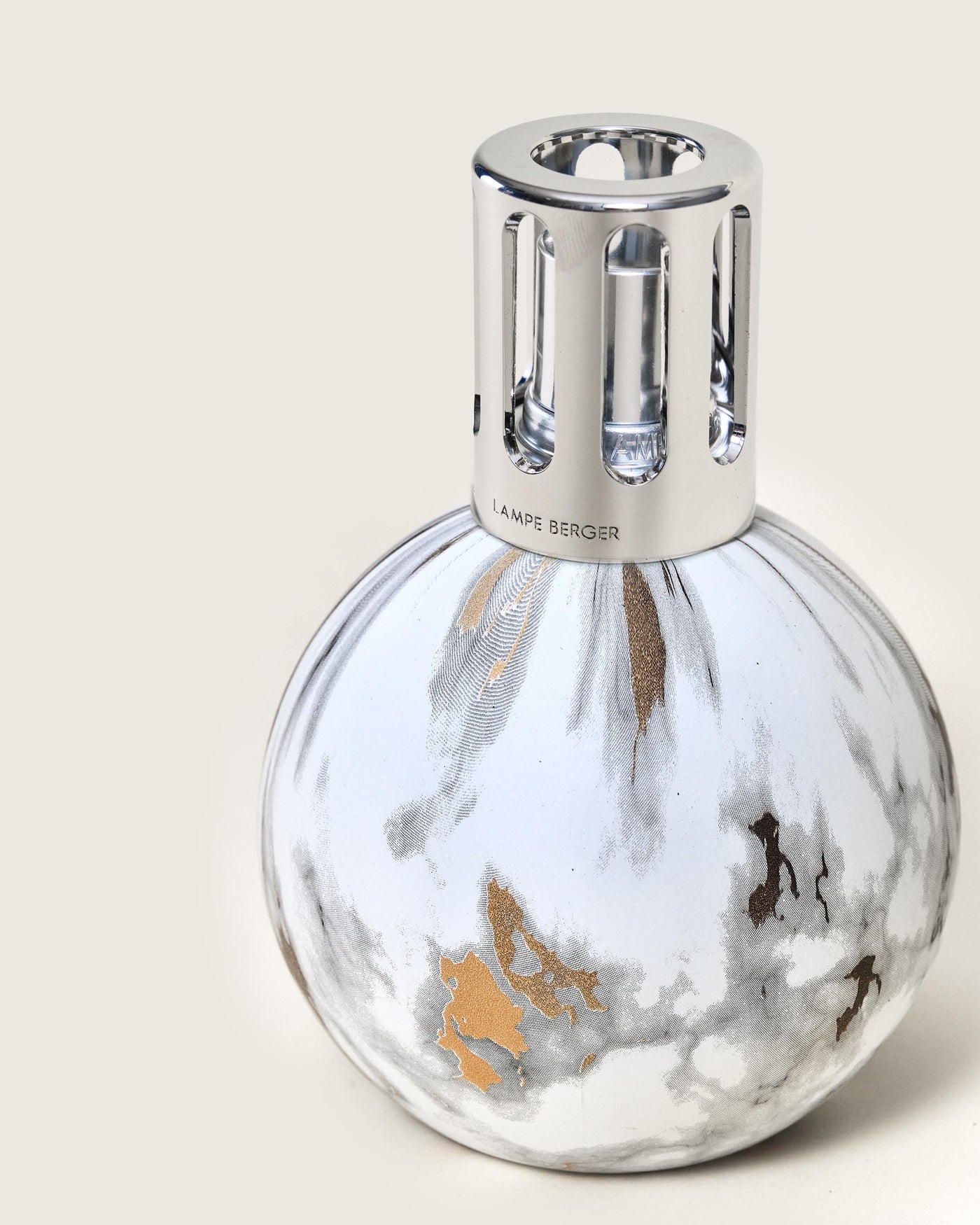 Marbrure Lamp - Blanche
