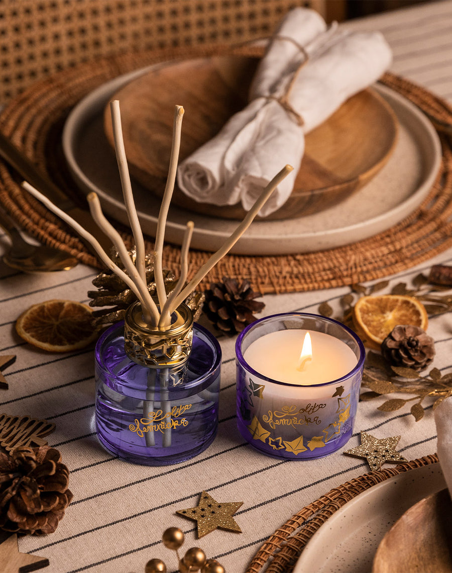 Duo mini Bouquet & Candle Lolita Lempicka Violet