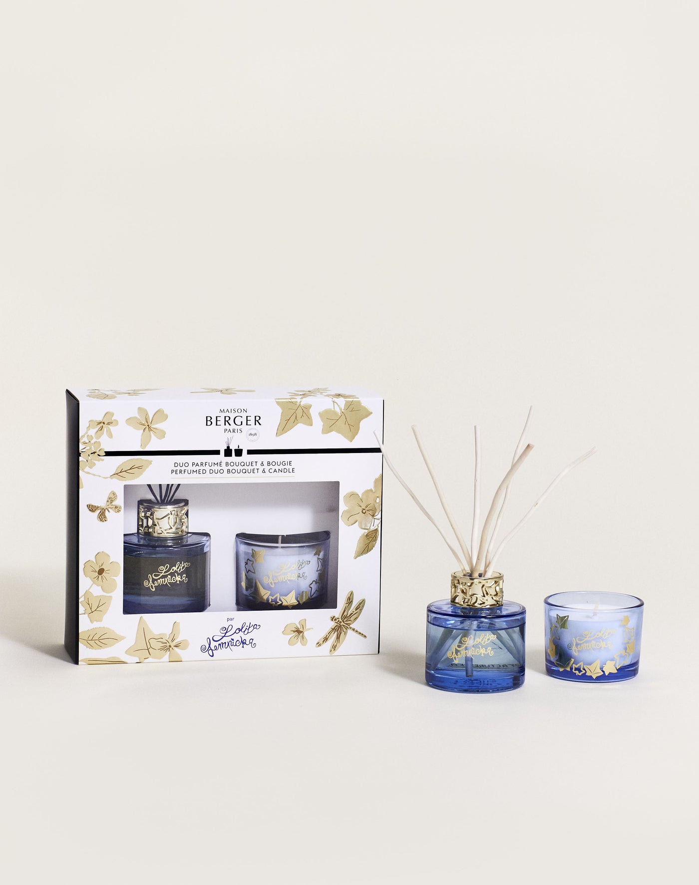 Duo mini Bouquet & Candle Lolita Lempicka Violet