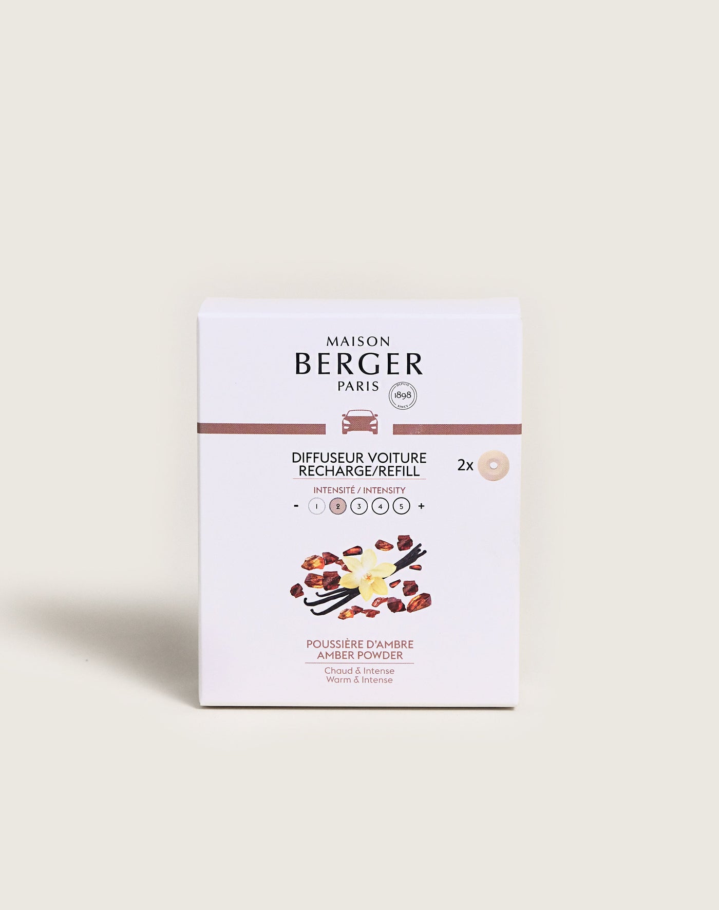 Amber Powder Car Diffuser Refill