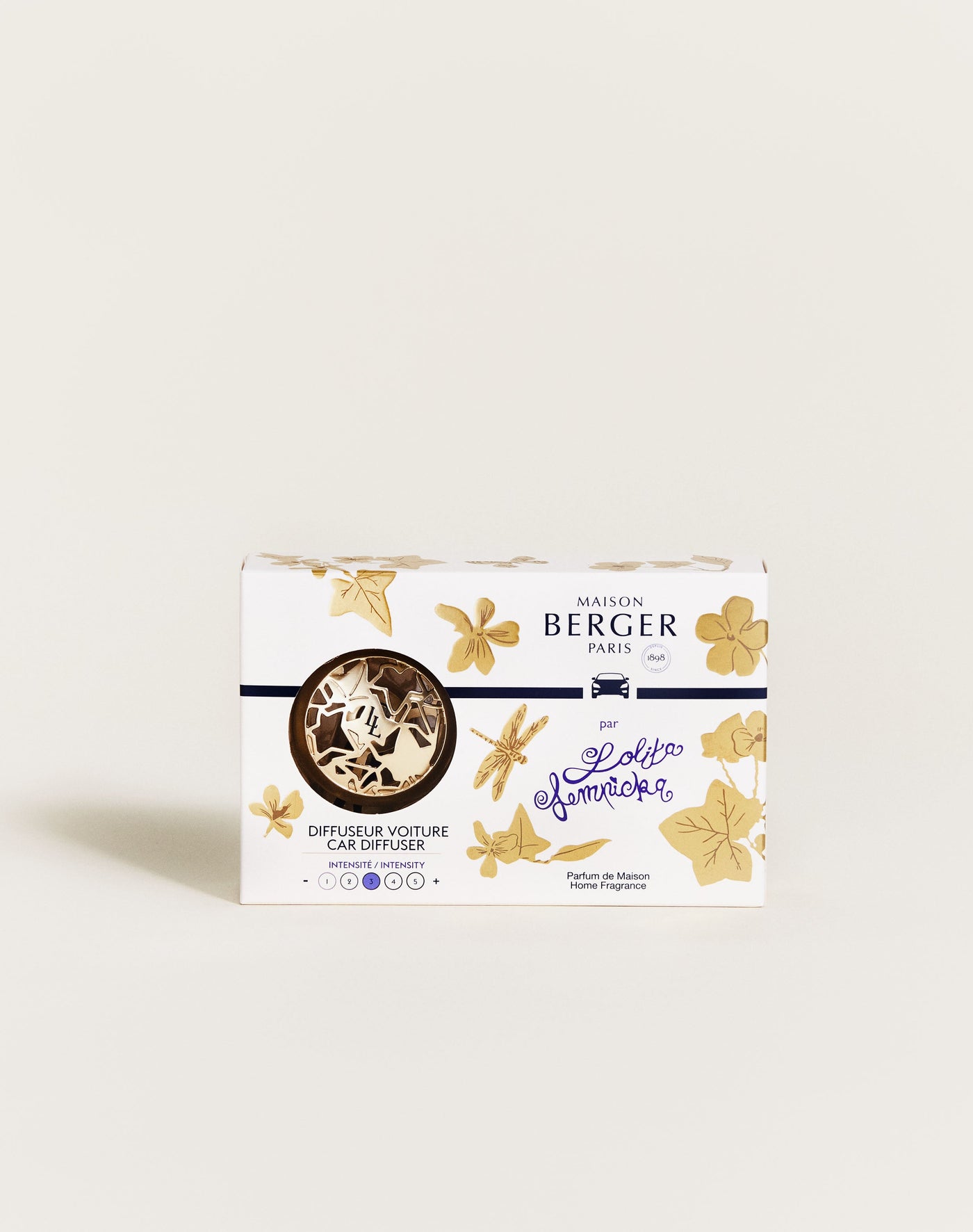 Lolita Lempicka Car Diffuser - Satin Gold