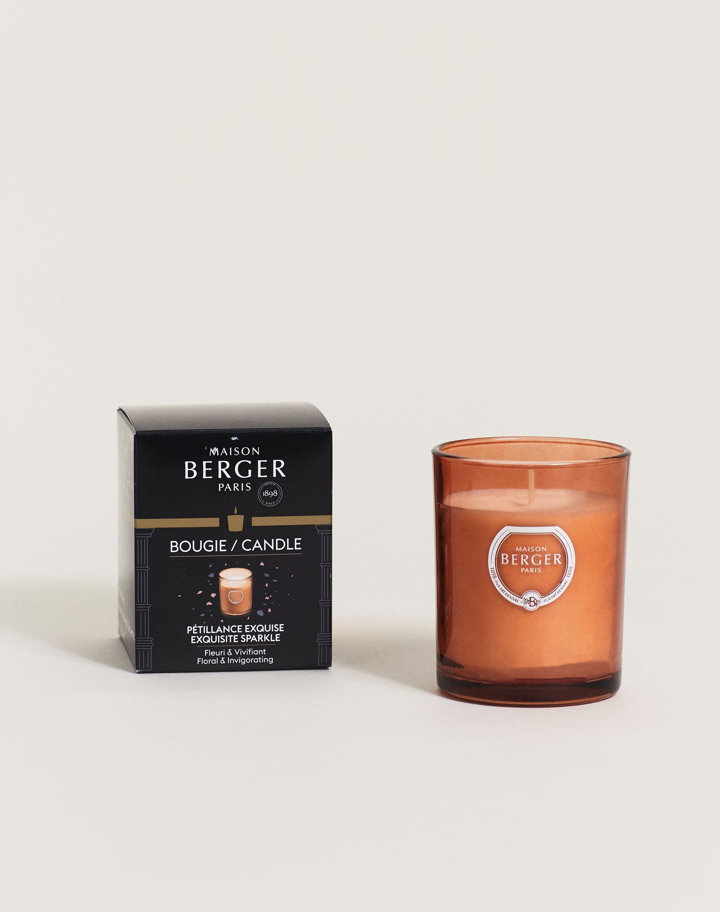 Olympe Copper Scented Candle - Exquisite Sparkle 180g.