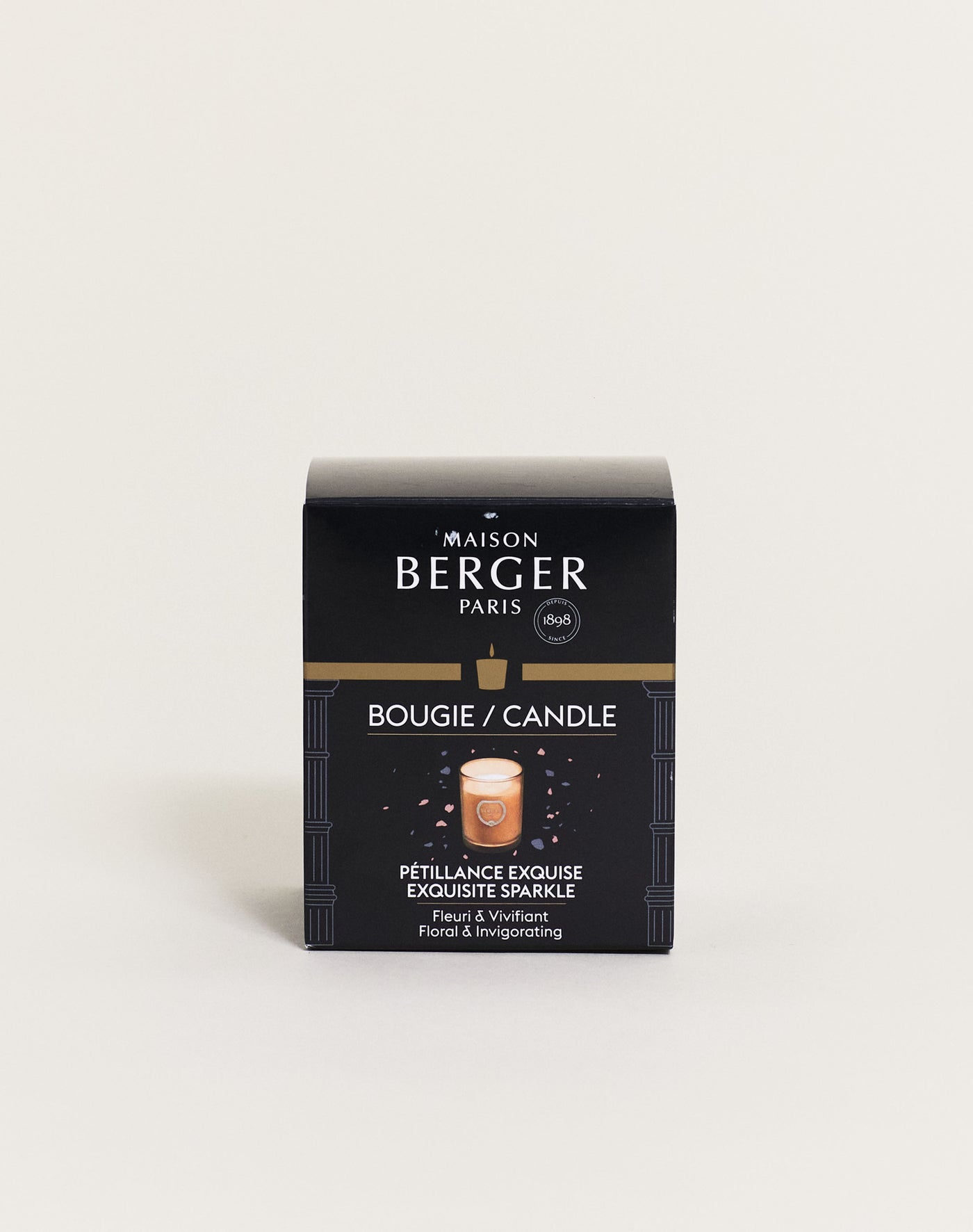Olympe Copper Scented Candle - Exquisite Sparkle 180g.