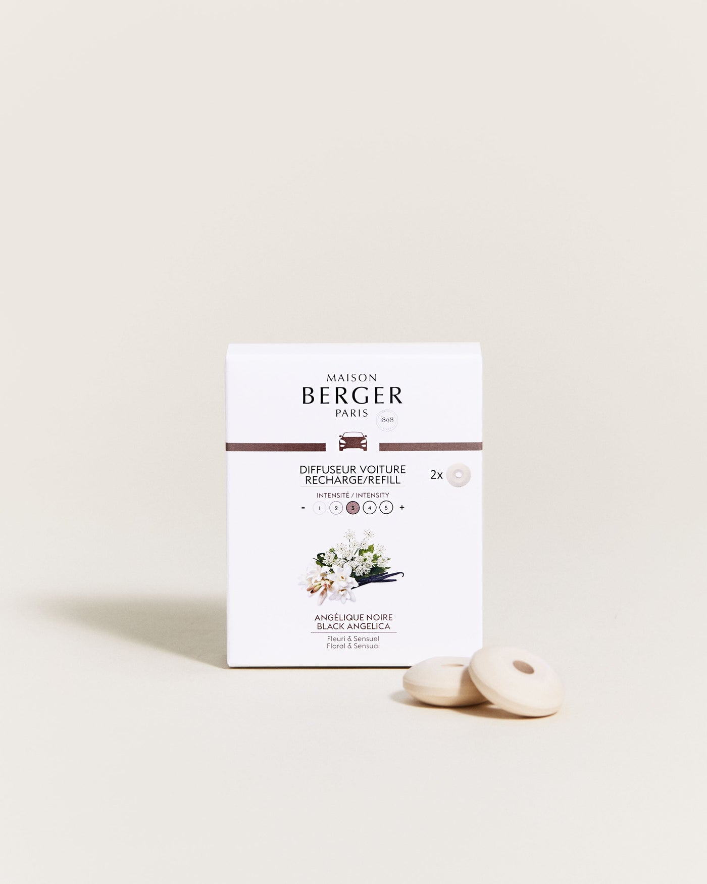 Black Angelica Car Diffuser Refill