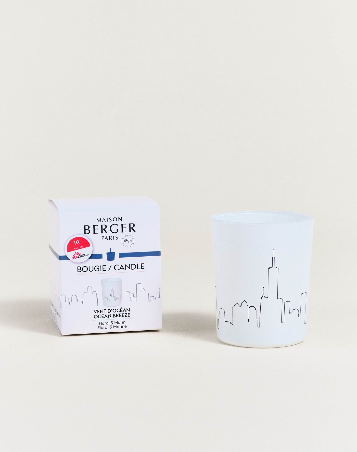 MSF Scented Candle 180g - Ocean Breeze