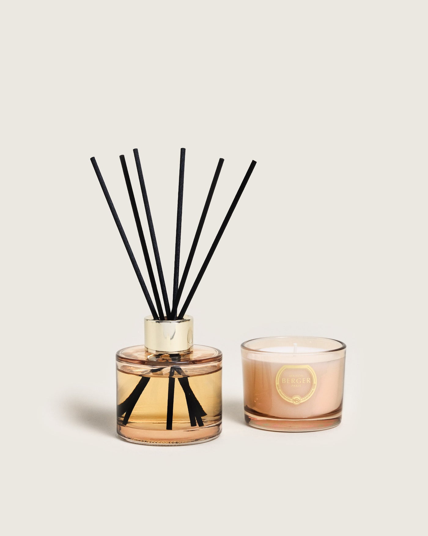 Duo Mini Bouquet & Candle Holly
