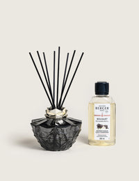 Glacon Grey Lamp Gift Set with Pure White Tea