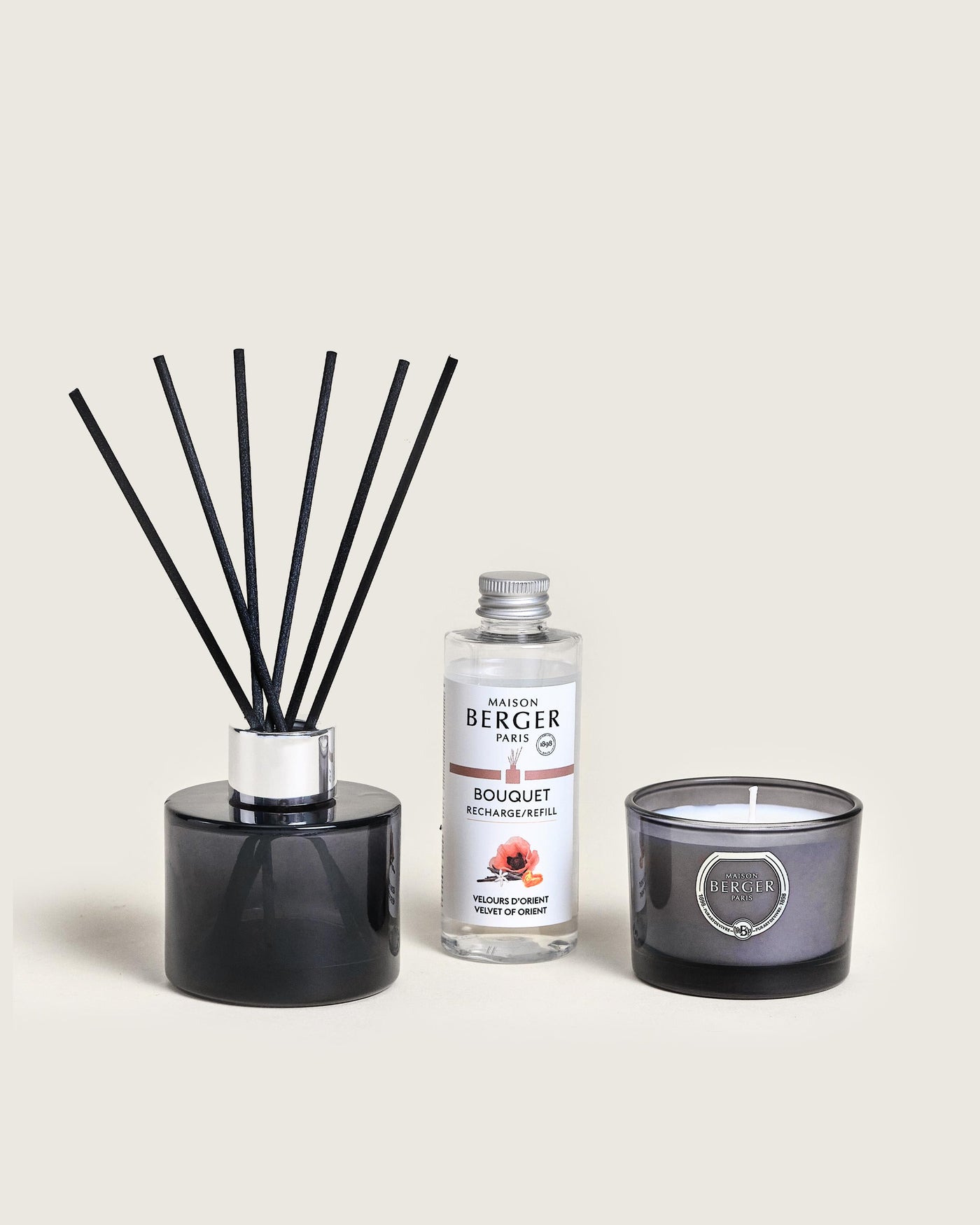 Mini Duo Variation Bouquet & Candle Set