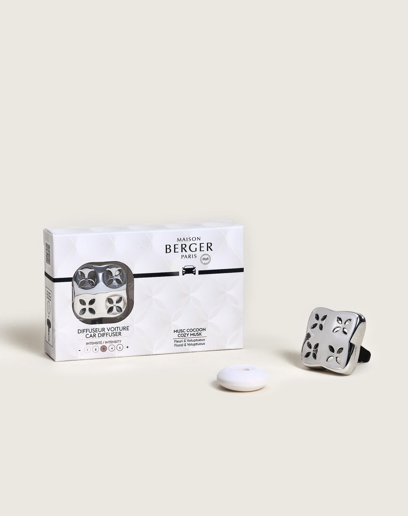 Cosy Car Diffuser Set - Cozy Musk