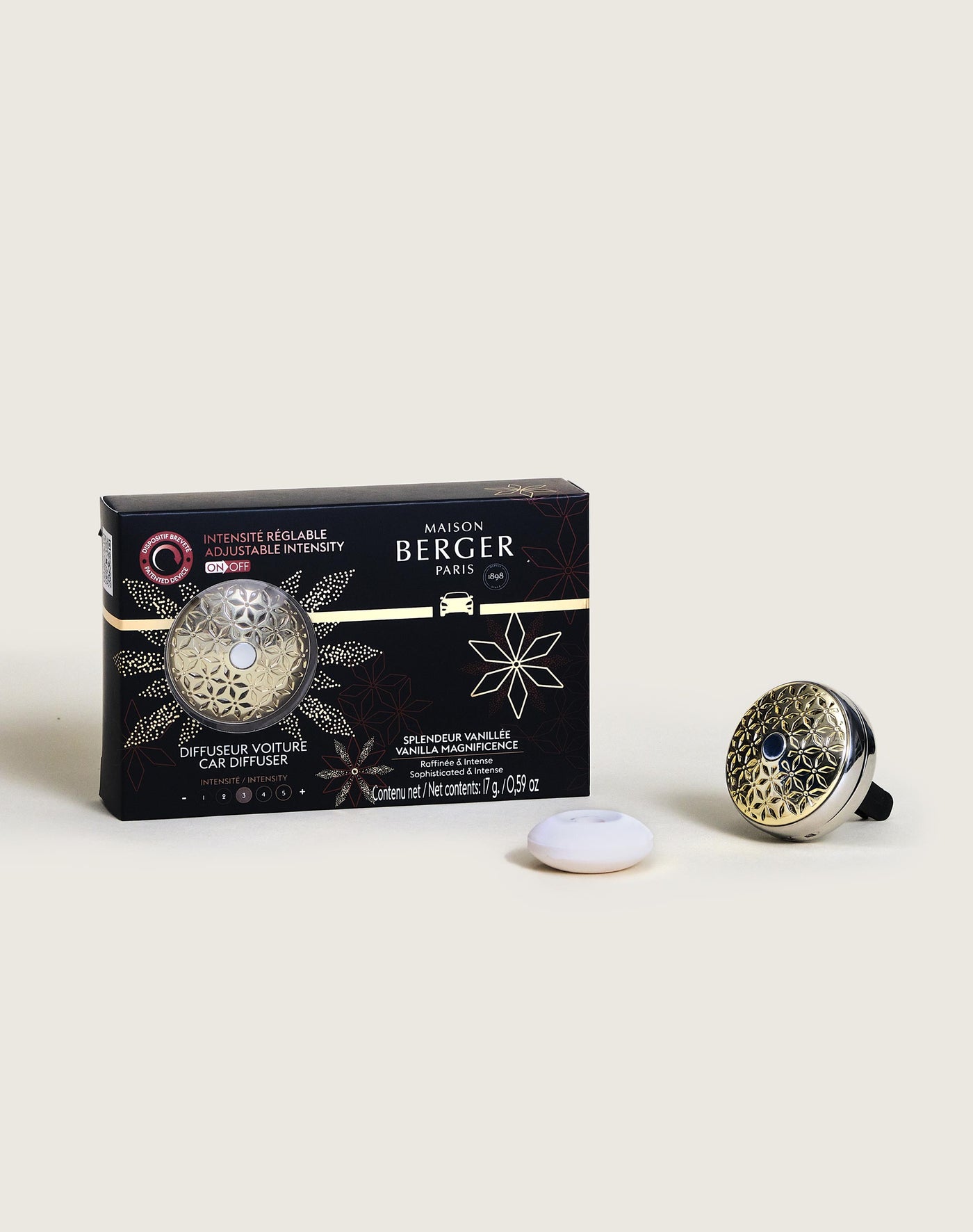 Pomelis Car Diffuser Set - Vanilla Magnificence
