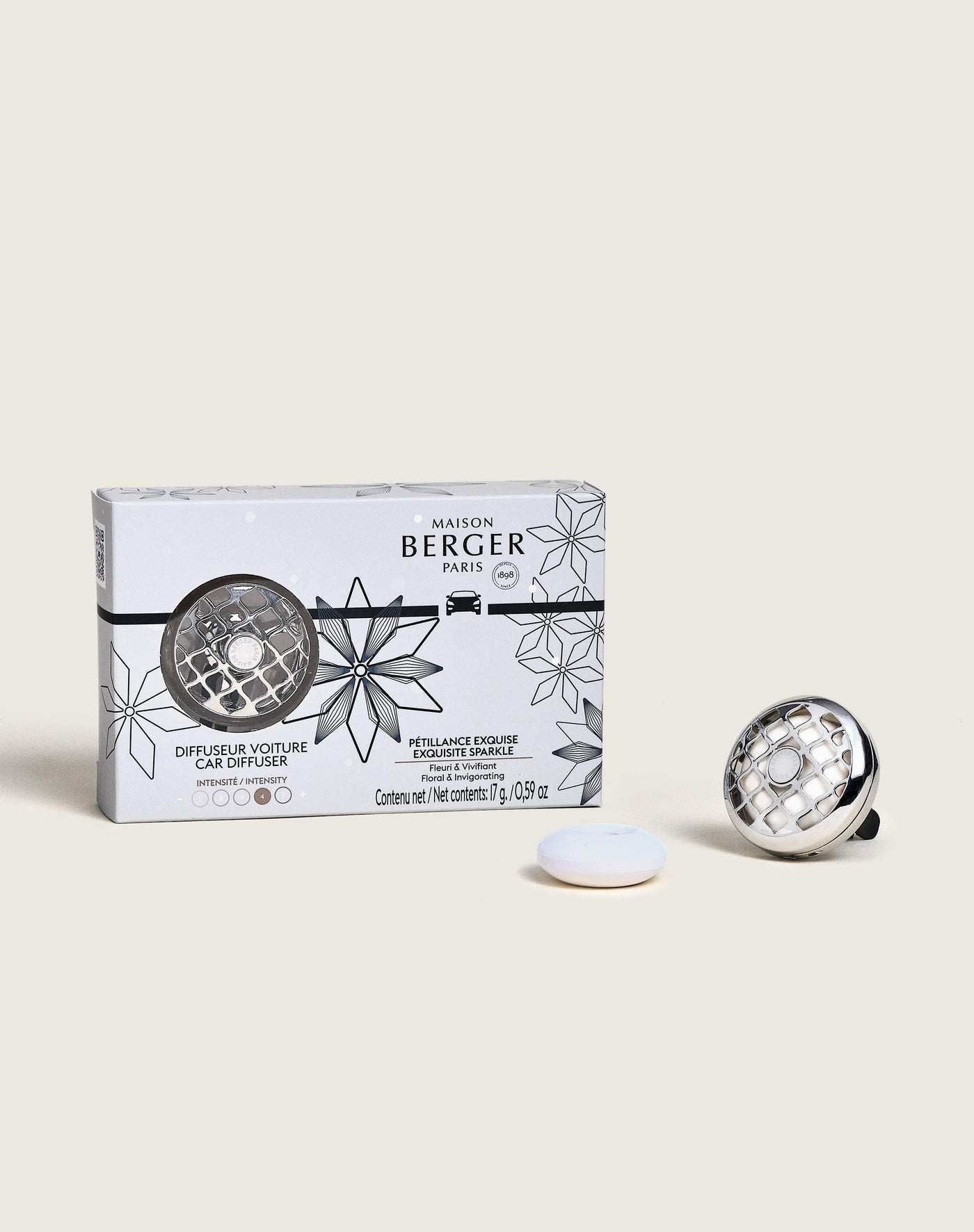 Rosalie Car Diffuser Set - Exquisite Sparkle