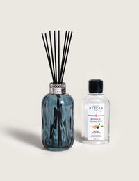 Glacon Grey Lamp Gift Set with Pure White Tea