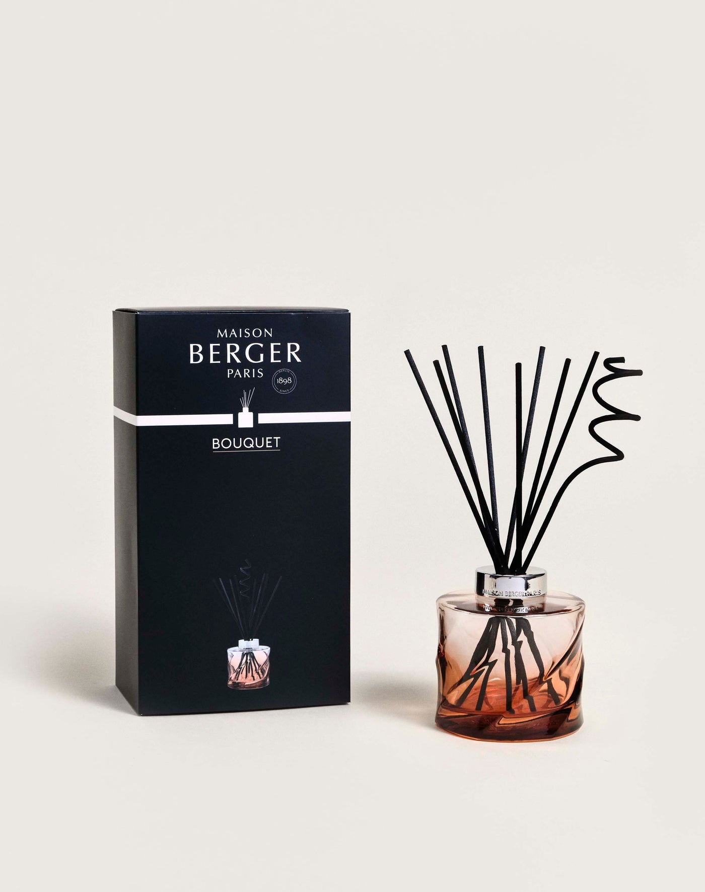 Spirale Rose Ambre Scented Bouqet