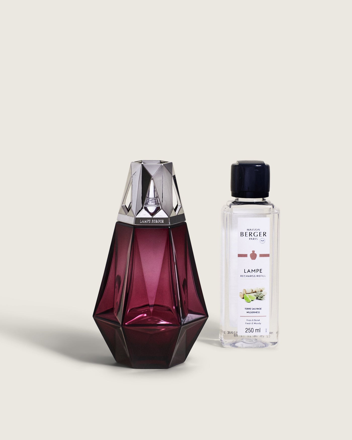 Garnet Prisme Lamp Gift Set