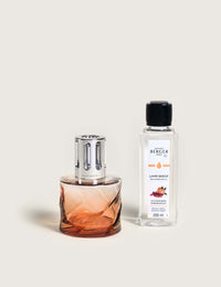 Spirale Rose Ambre Lamp Gift Set