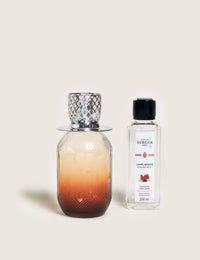 Glacon Grey Lamp Gift Set with Pure White Tea