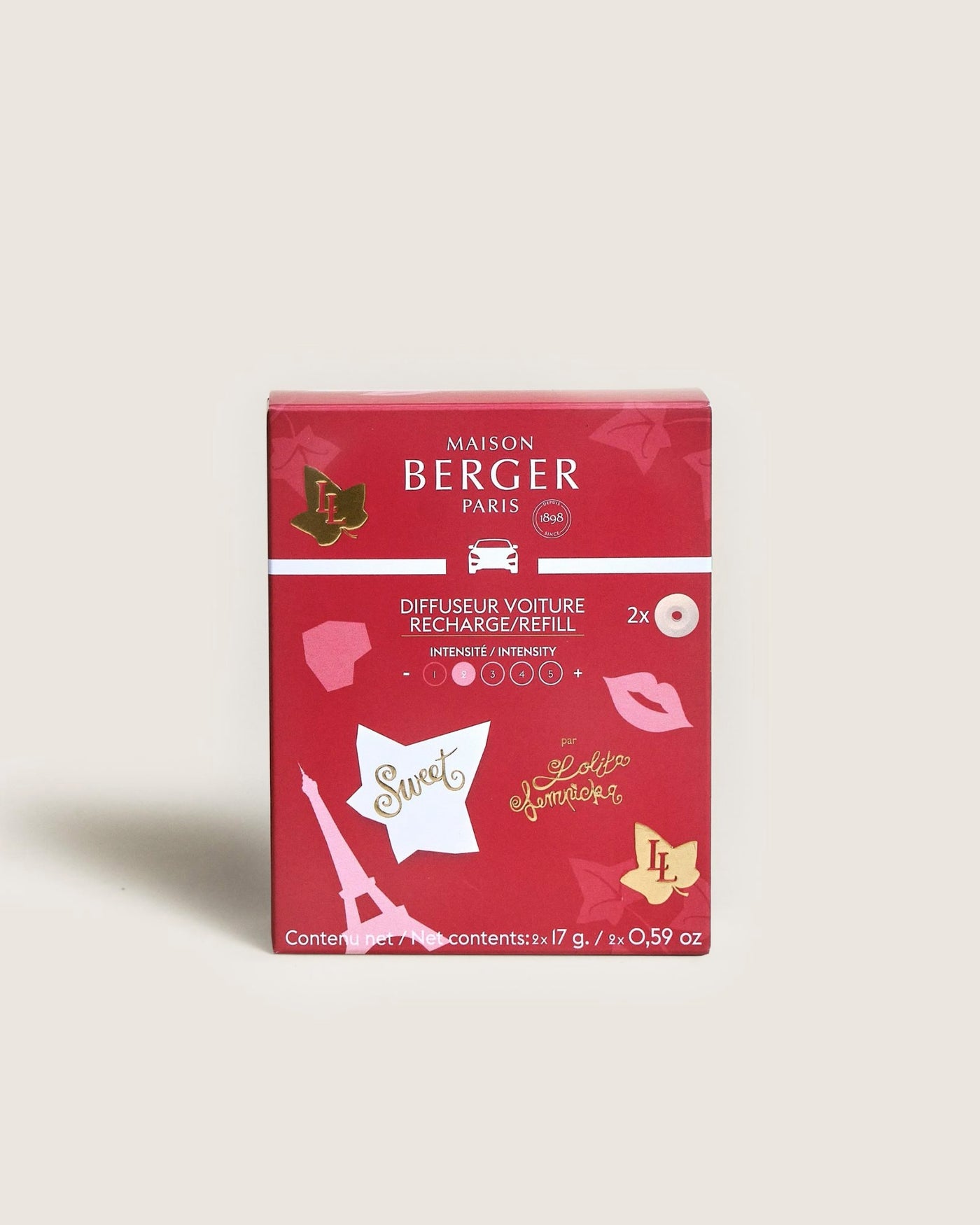 Lolita Lempicka Sweet Car Diffuser Refill