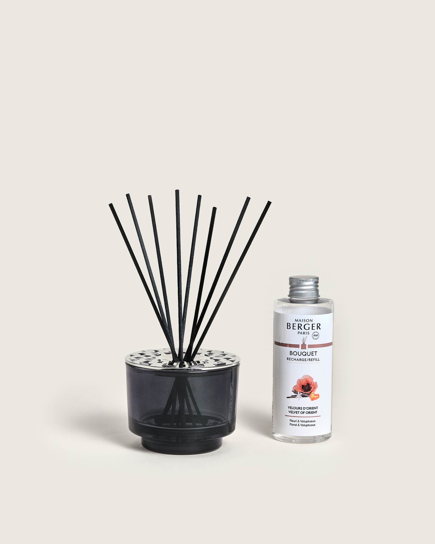 Variation Scented Bouquet & Car Diffuser Gift Set - Gris