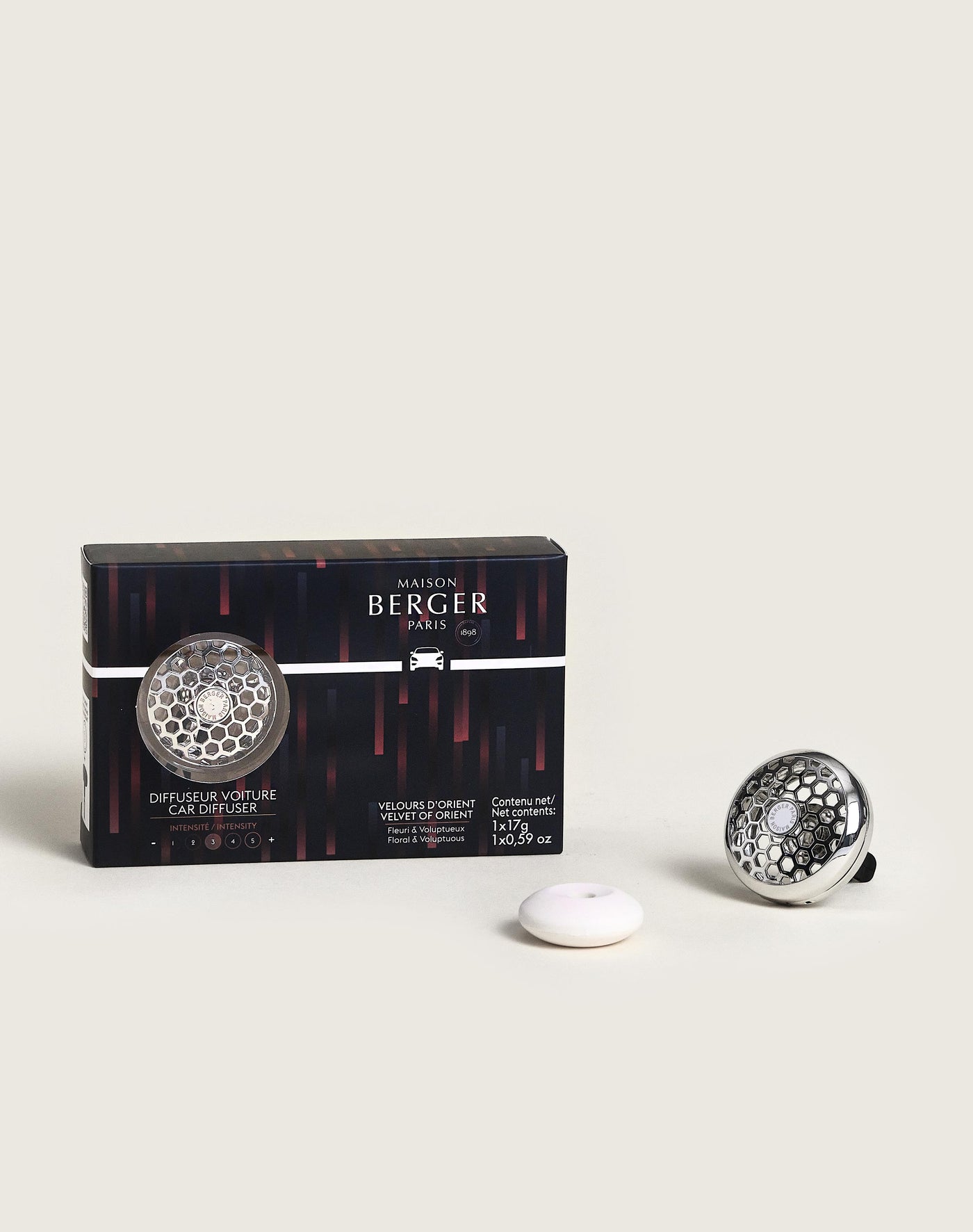 Variation Lamp Set & Car Diffuser Gift Set - Nude