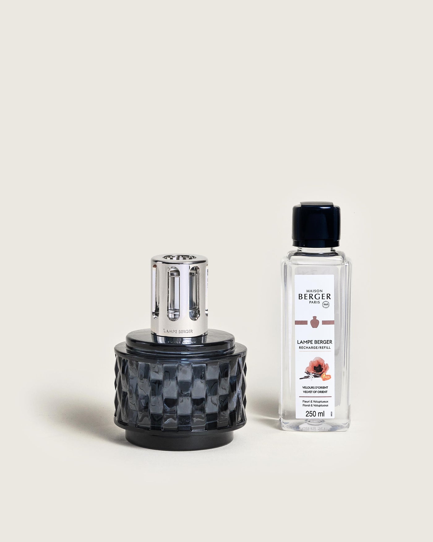 Variation Lamp Set & Car Diffuser Gift Set - Gris