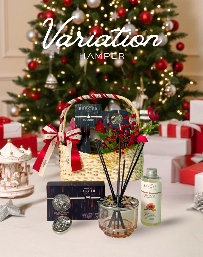 Variation Scented Bouquet & Car Diffuser Gift Set - Nude