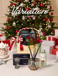 Variation Scented Bouquet & Car Diffuser Gift Set - Nude