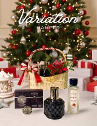 Variation Lamp Set & Car Diffuser Gift Set - Gris