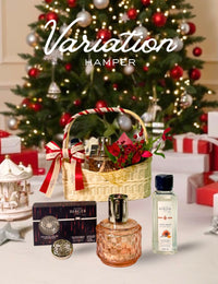 Variation Lamp Set & Car Diffuser Gift Set - Nude