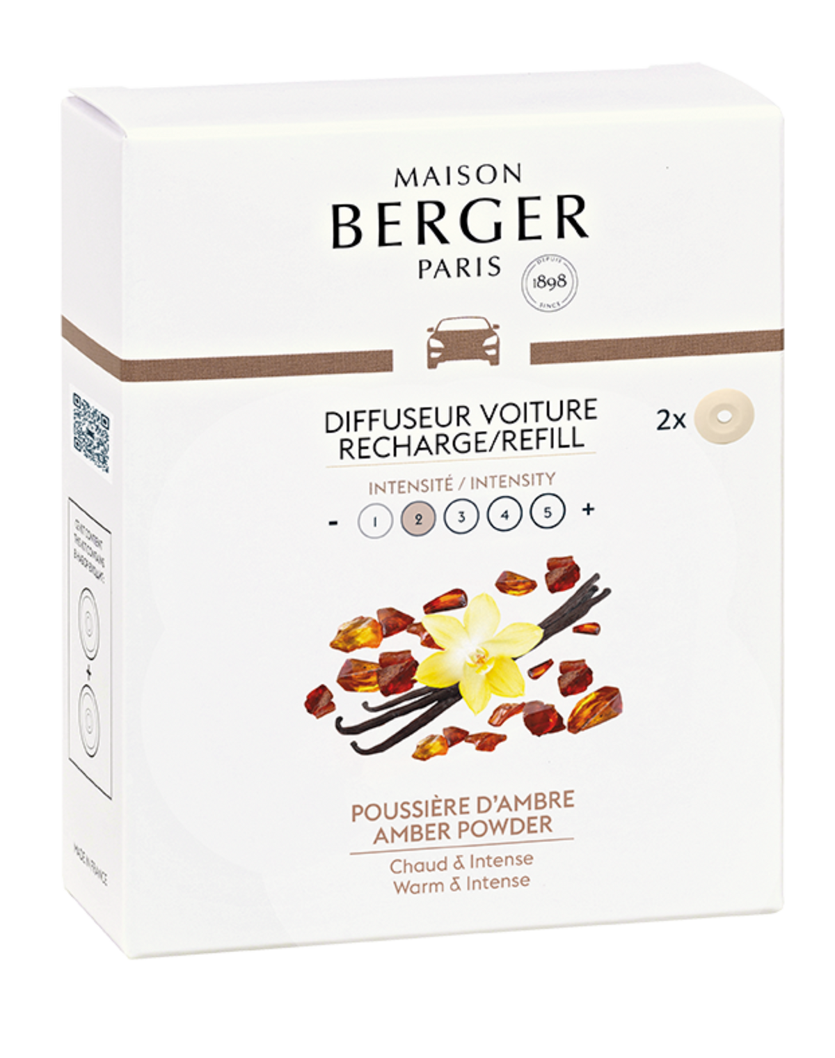 Amber Powder Car Diffuser Refill • Maison Berger Thailand