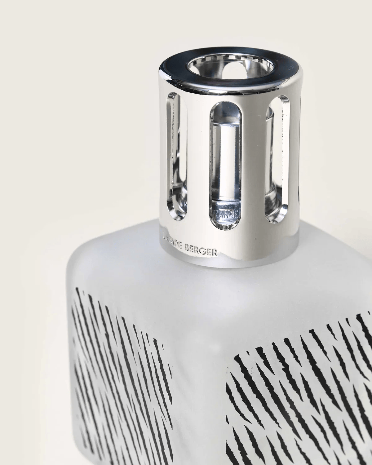 Glacon Grey Lamp Gift Set with Pure White Tea