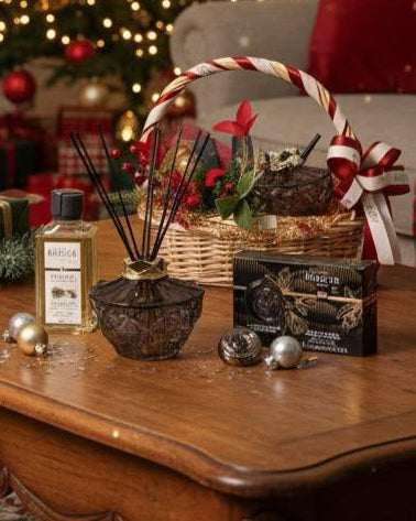 Kali Scented Bouquet & Car Diffuser Gift Set - Noir