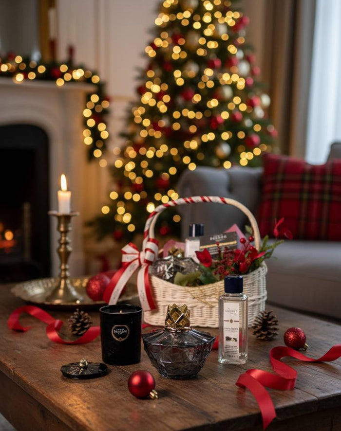 Kali Lamp & Candle Gift Set - Noir