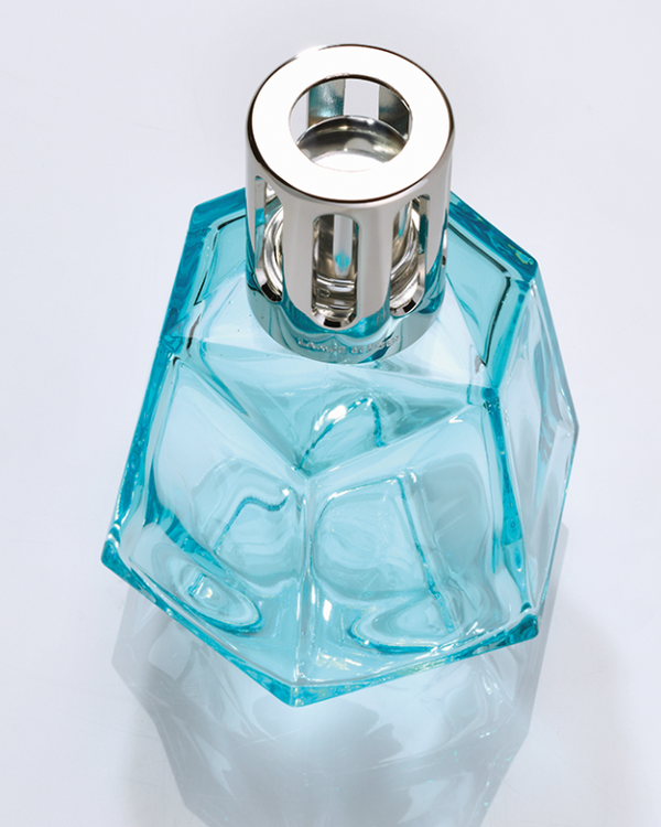Origami Blue Lamp