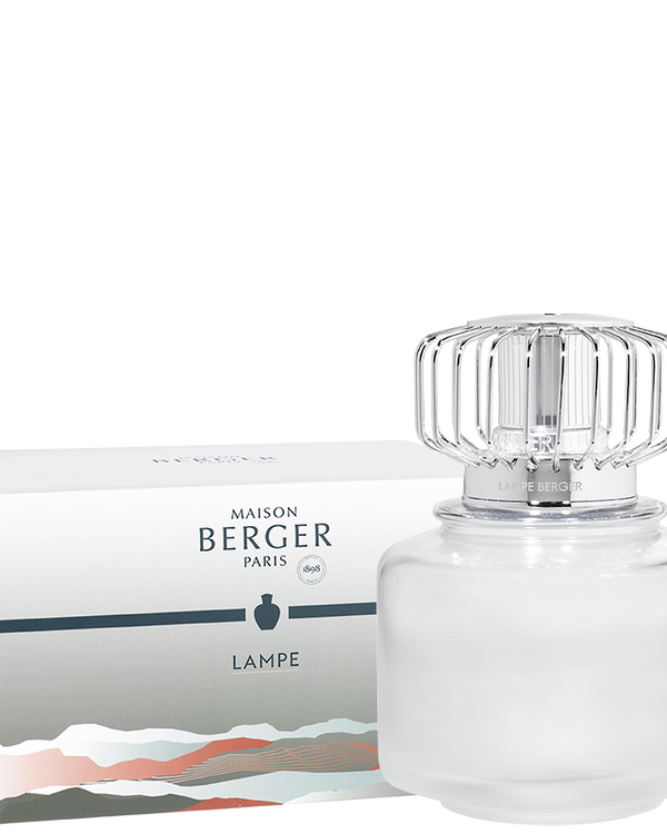 Land Frosted White Lamp 