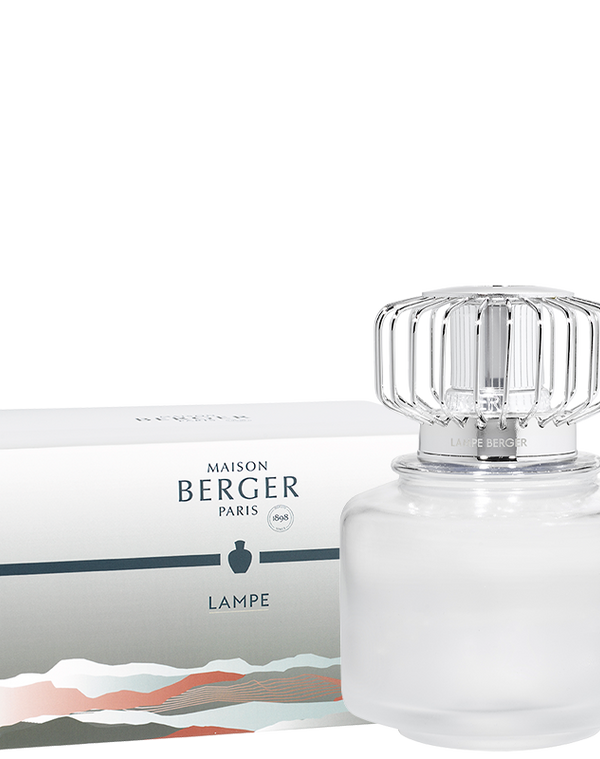 Land Frosted White Lamp