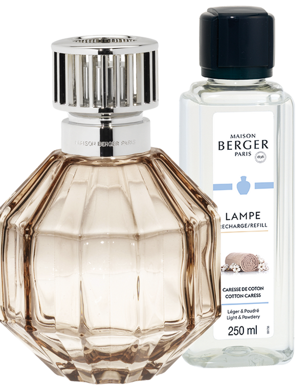 Facette Nude Lamp Gift Set with Cotton Caress