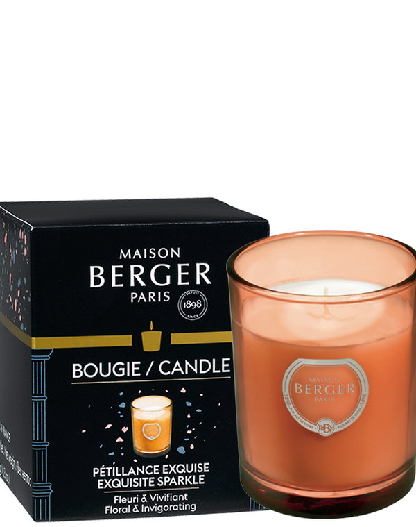Olympe Copper Scented Candle - Exquisite Sparkle 180g.