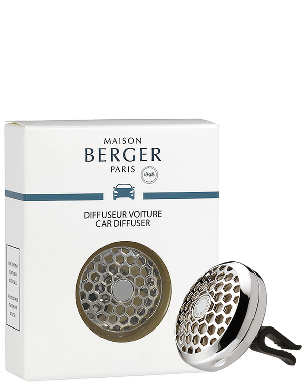 Honey Chrome Car Clip Diffuser